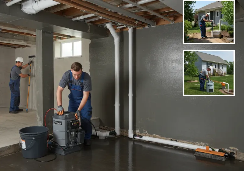 Basement Waterproofing and Flood Prevention process in Archer Lodge, NC